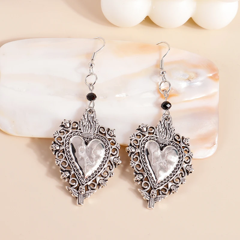 Женские серьги-подвески в богемном стиле