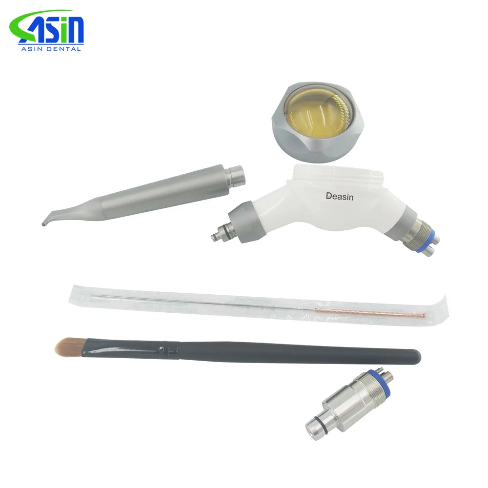 Den tal PREVEN Воздушный поток Полировка Вращение на 360 градусов Prophy Jet Mate Система