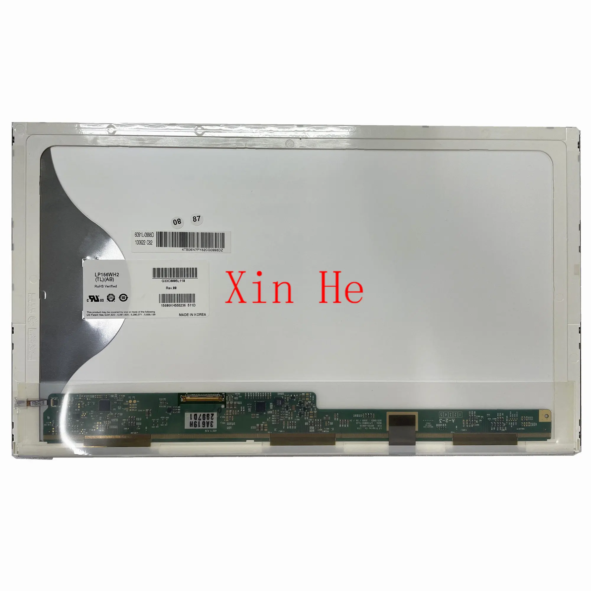 15.6-дюймовый ЖК-экран LP156WH2-TLAB LP156WH2-TLAA B156XW02 LTN156AT02 LP156WH4-TLA1 1366*768 LVDS 40 PIN