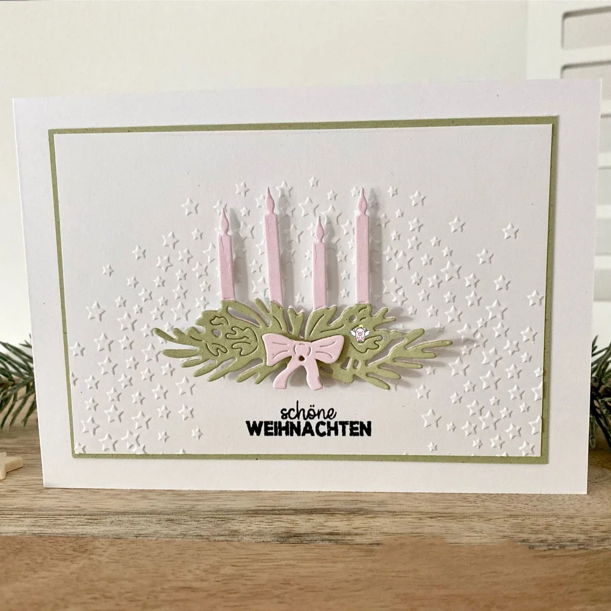 Новые ремесленные металлические штампы форма для резки рождественской свечи лук