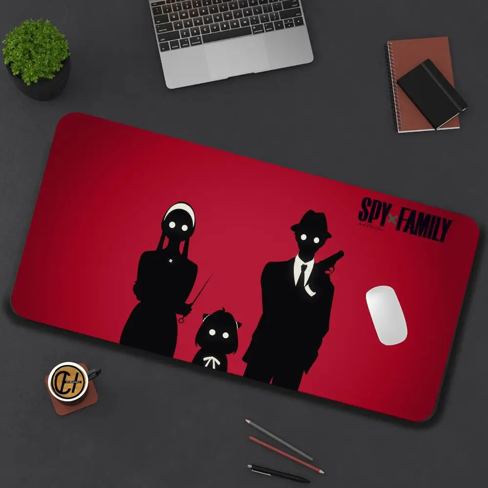 Фото Коврик для мыши Anime Spy X Family XAXC, большой игровой коврик для мыши с HD-печатью, водонепроницаемый коврик для стола XXL, нескользящий коврик для стола, коврик для ПК и ноутбука №3