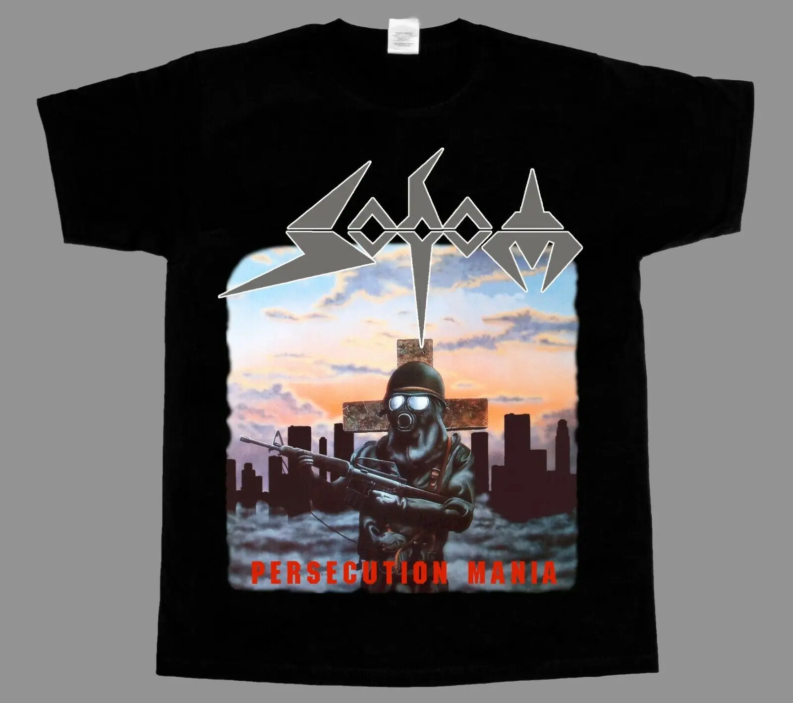 

SODOM PERSECUTION MANIA GERMAN THRASH METAL T-SHIRT