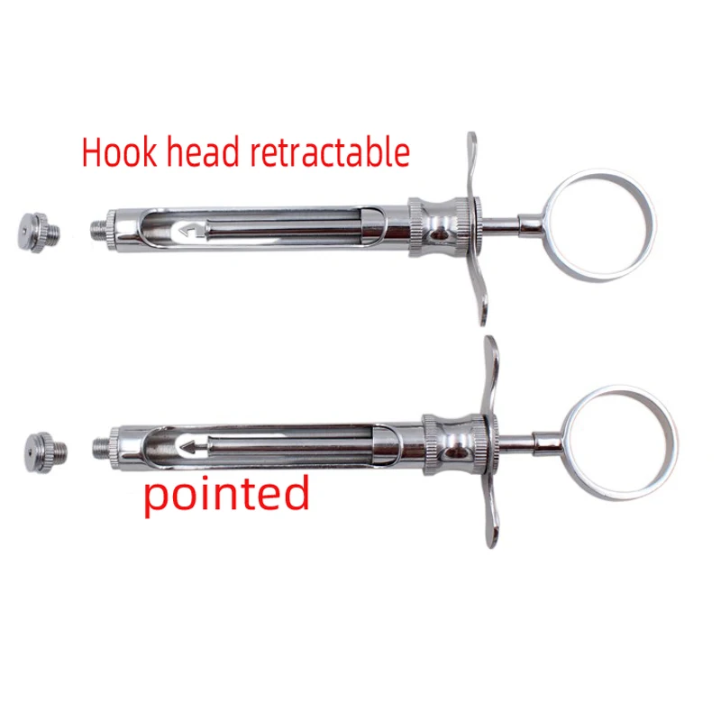 

Dental Material Stainless Steel Syringe Tip Hook Tip Tip