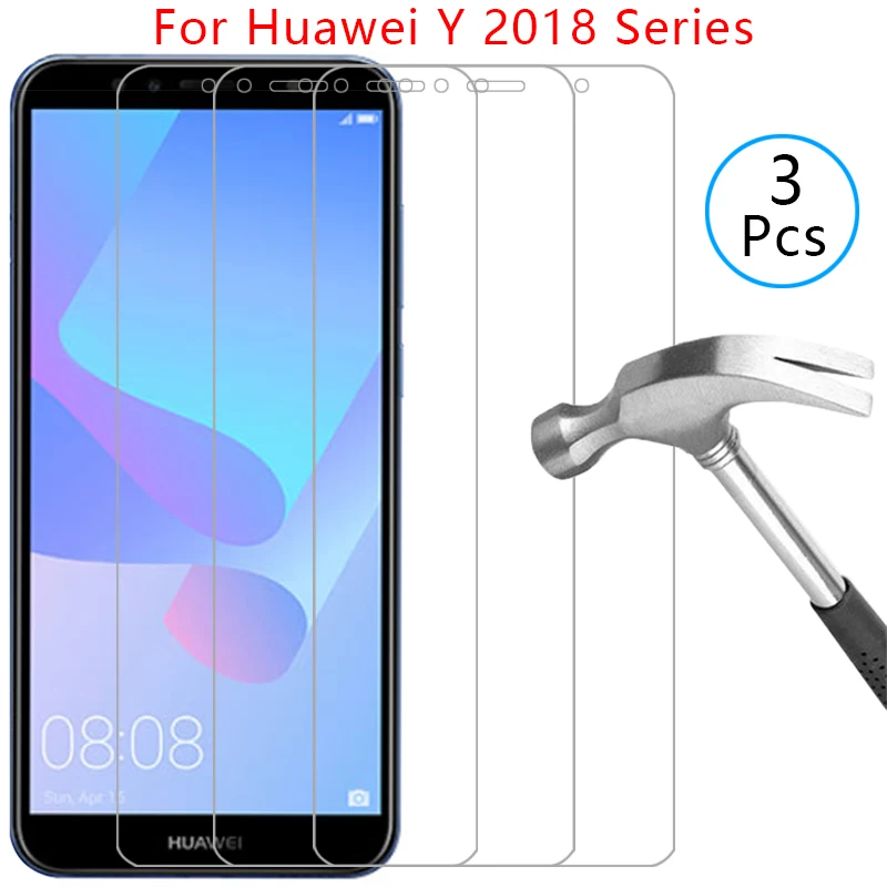 

tempered glass for huawei y5 lite y6 y7 prime pro y9 2018 case cover on y 5 6 7 9 5y 6y 7y 9y phone coque bag huwei hawei huawey
