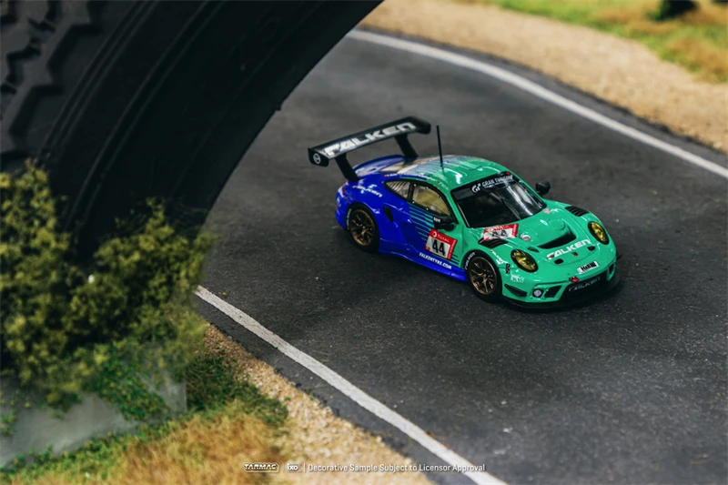 

Tarmac Works x IXO 1:64 911 GT3 R #44 литая модель автомобиля