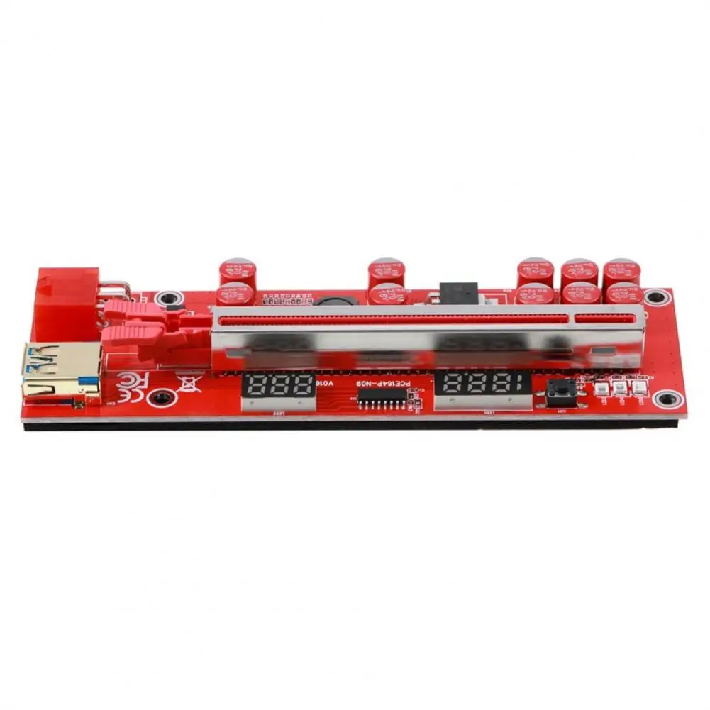 

PCI-E Adapter Card Safe PCI-E Expansion Card PCI-E 1X to 16X Adapter Card PCIE Riser