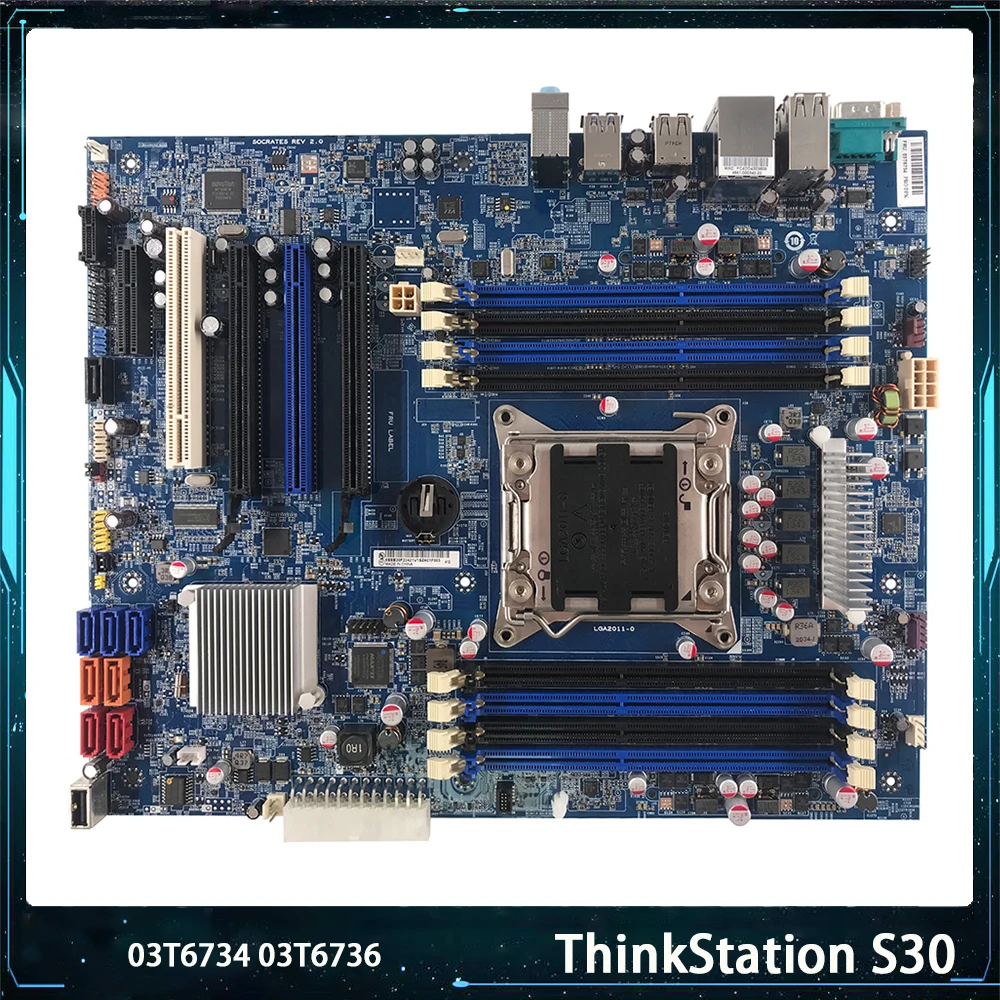 

Материнская плата для Lenovo ThinkStation S30 X79 C602 03T6734 3T6734 03T6736 3T6736 LGA2011 DDR3 100%, протестирована, быстрая доставка