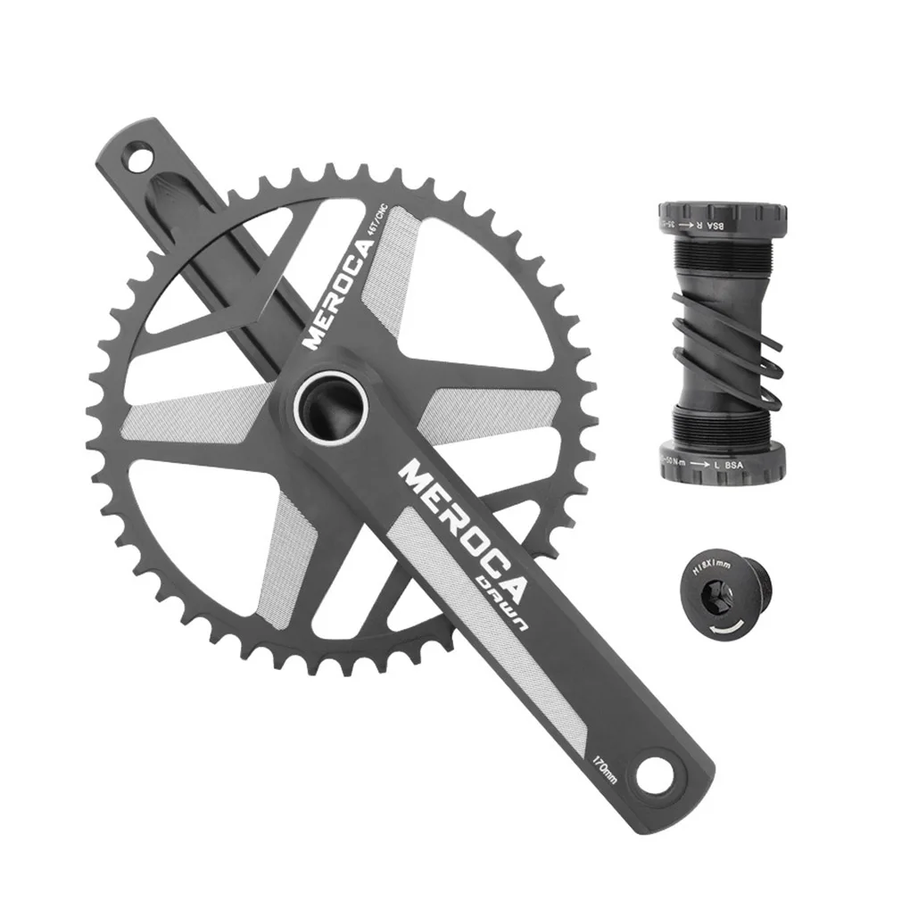 

Professional Crank Set 10/11 Speed CNC Process Rustproof Positive/Negative Gear Sprocket Wheel Wide Chain Ring Type 1