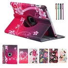 Чехол для iPad 2, iPad 3, iPad 4, чехол из искусственной кожи с поворотом на 360 градусов, подставка для ipad 10,2, 78 th, ipad 56, 9,7, pro11 Air 432 + p