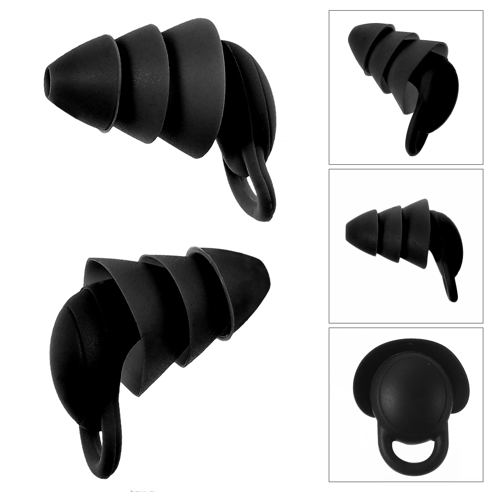 

Ear Plugs Earplugs Noise Sleeping Cancelling Sound Anti Blocker Silicone Reusable Reduction Blocking Snore Insulation Travel