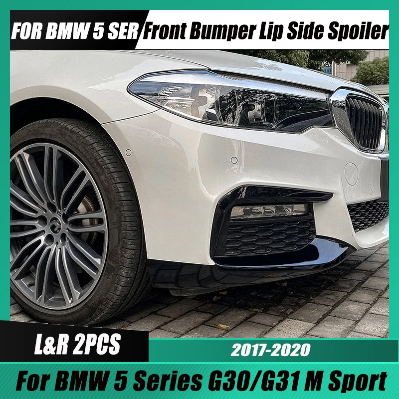 

Диффузор для переднего бампера BMW 5 Series G30 G31 Pre-facelift, диффузор для противотуманной фары, Накладка для крышки 520i 525i 530i 2017-2020