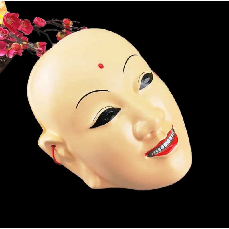 Маска на Хэллоуин ужас якорь Танг монах байньюо призрак король ланлинга Япония и