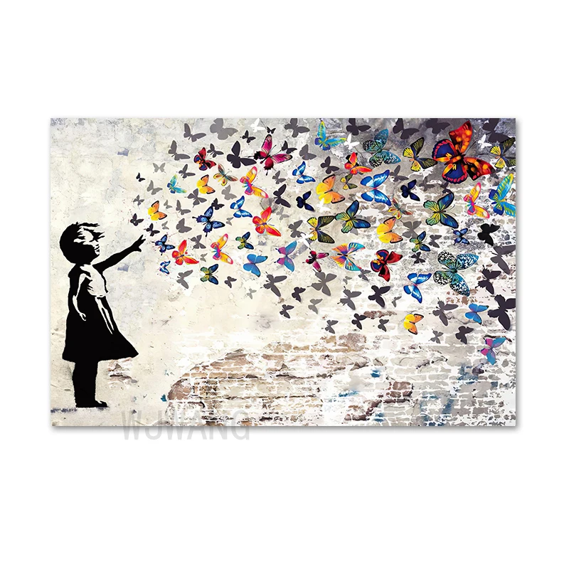 

Картина Banksy Street Graffiti WJWANG