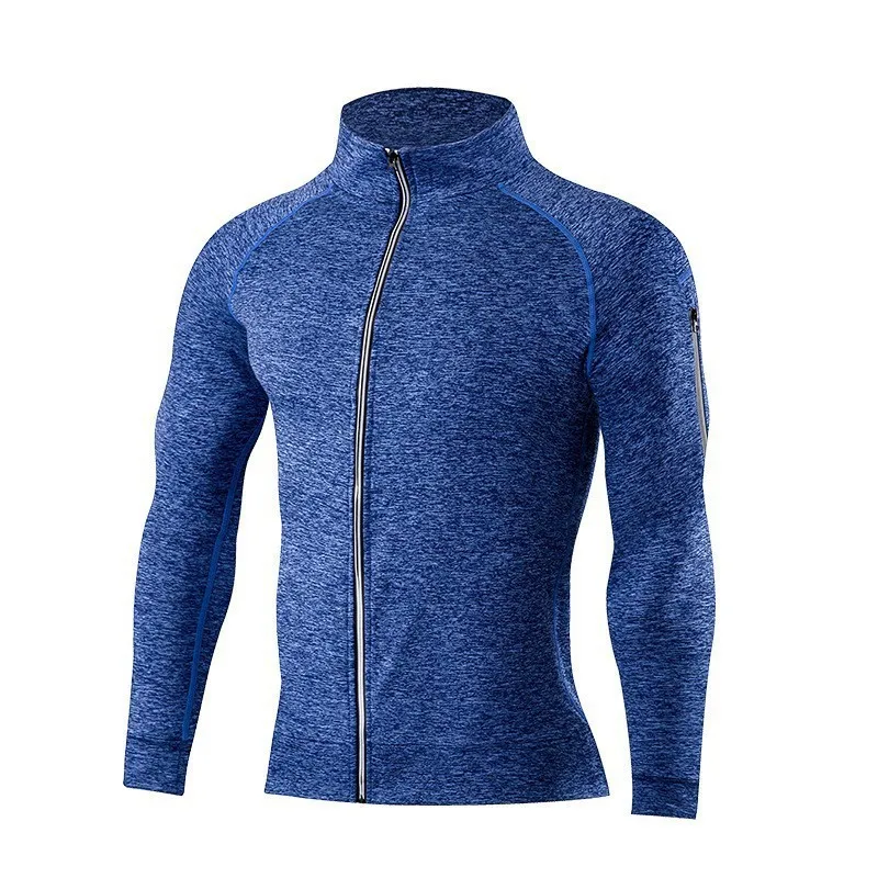 

Men Sports Jacket Hooded Running Jacket Spring Autumn Sportswear Sports Jogging Sweater Running Wear Loose Outdoor Men Jacket