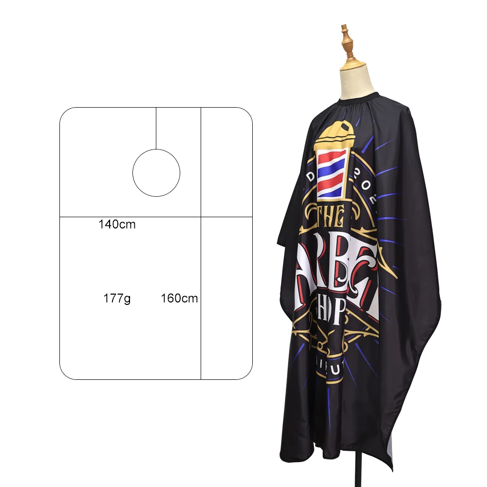 Антистатический парикмахерский фартук