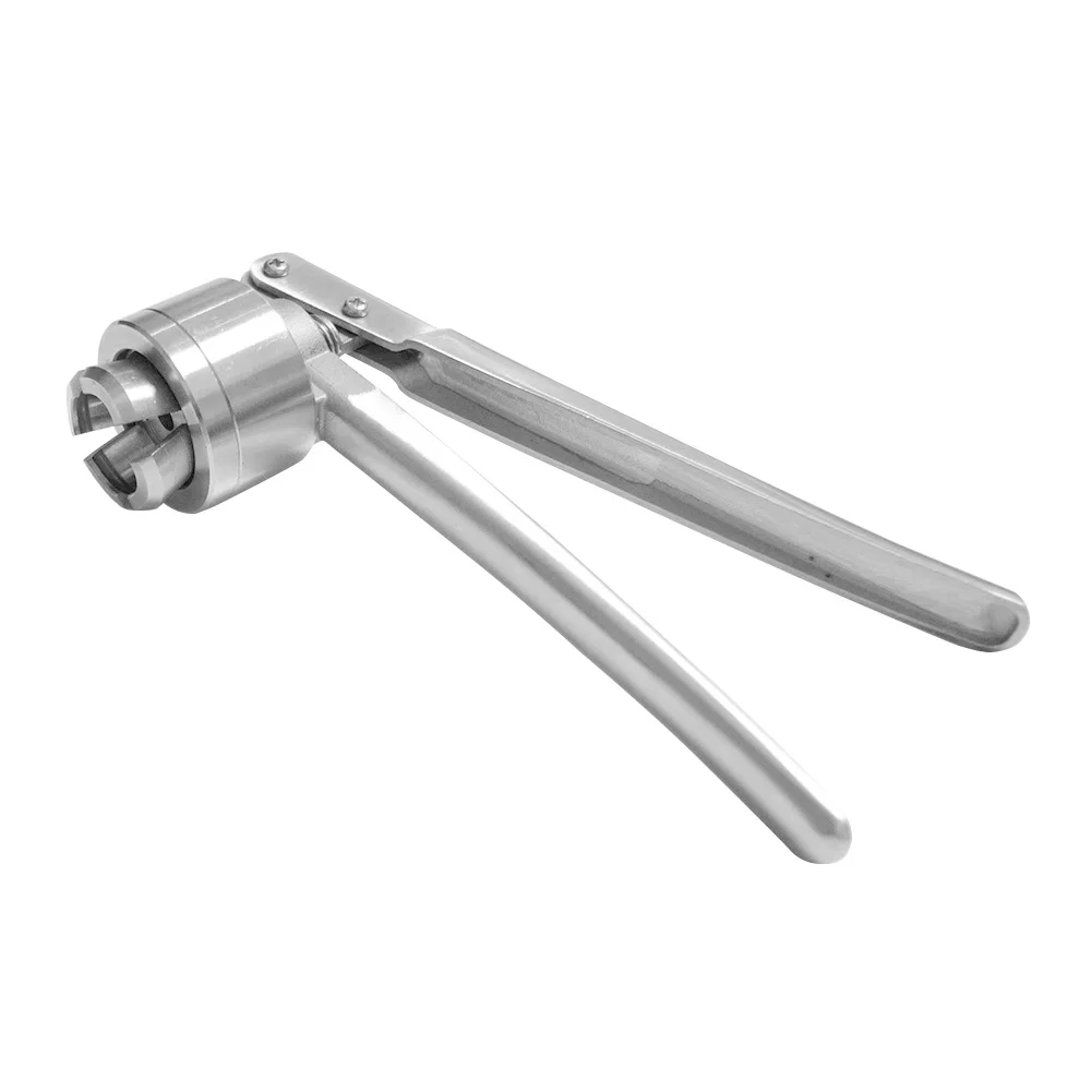 

20mm Easy Use Handheld Stainless Steel Solid Bottle Cap Lab Sealing Machine Portable Flip Off Vial Manual Crimper Home Durable