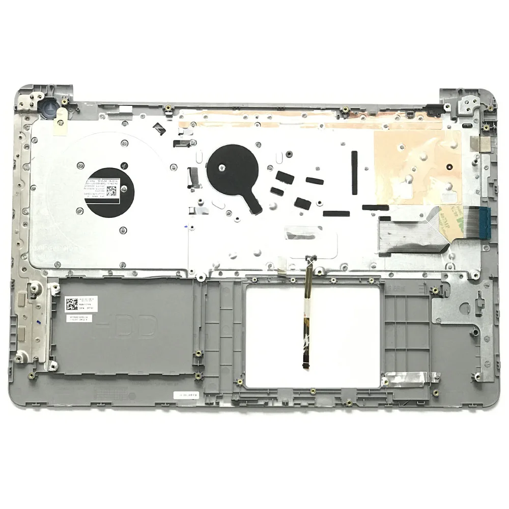 Новая клавиатура с подсветкой для DELL INSPIRON 15 5565 5567 серебряной подставкой рук