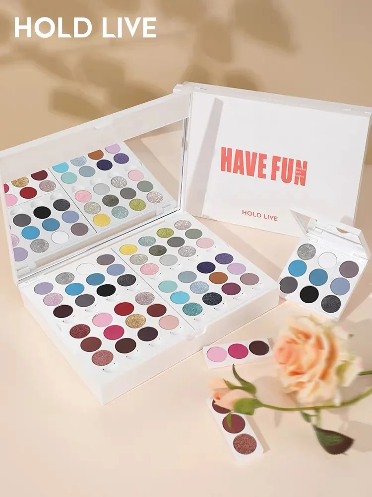 Макияж для игры в прямом эфире 63 Цвета тени век синяя мята Mambo черный ручная