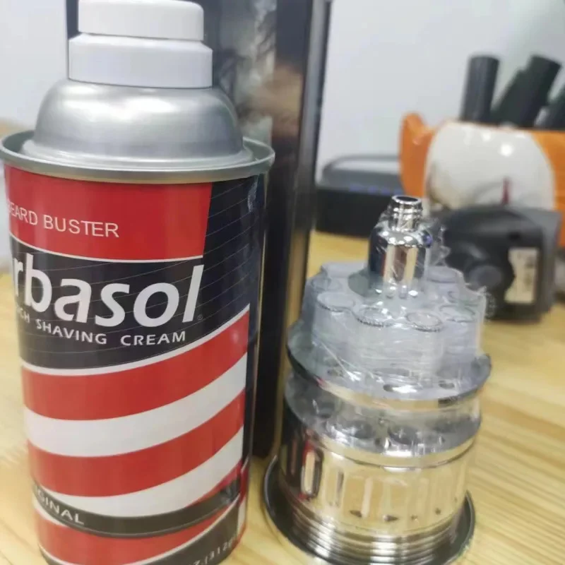 Статуэтка динозавра Barbasol с ДНК-трубкой