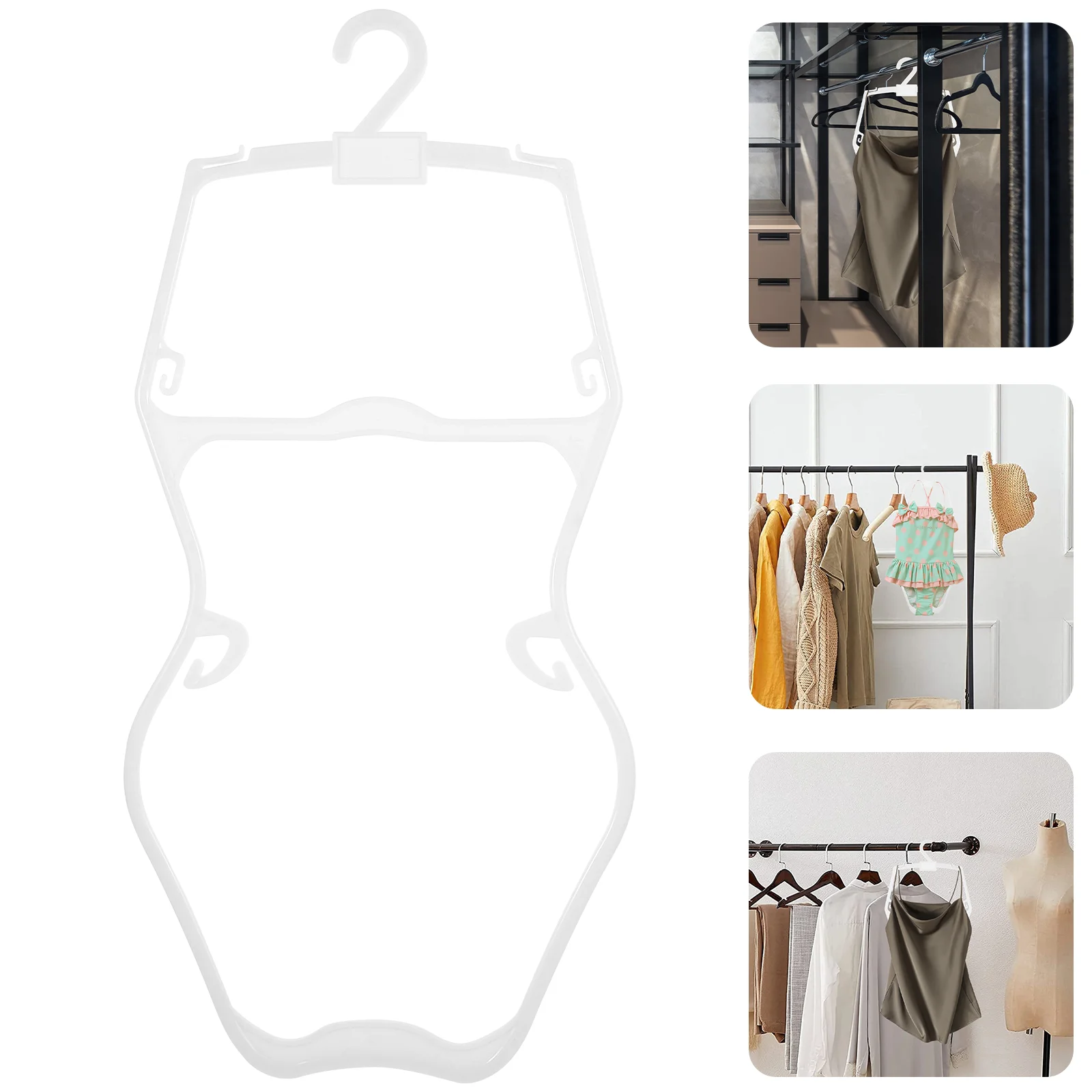 5 шт. вешалка для купальника купальники малышей пластиковая детской одежды