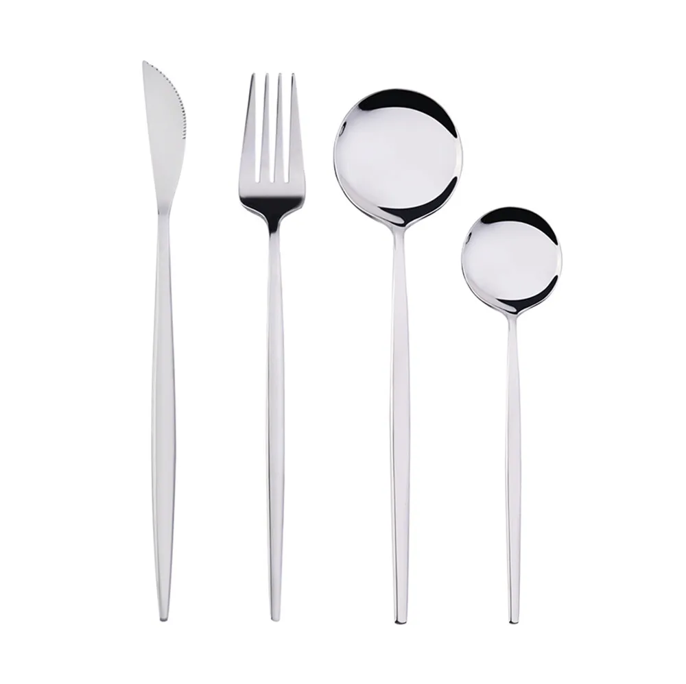 

4-Piece Stainless Steel Cutlery Set Silver