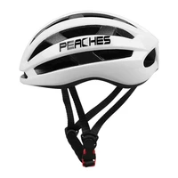 peaches cycling helmet men women with rearlight sports mtb bicycle helmet road bike mountain bike helmet cycling equipment