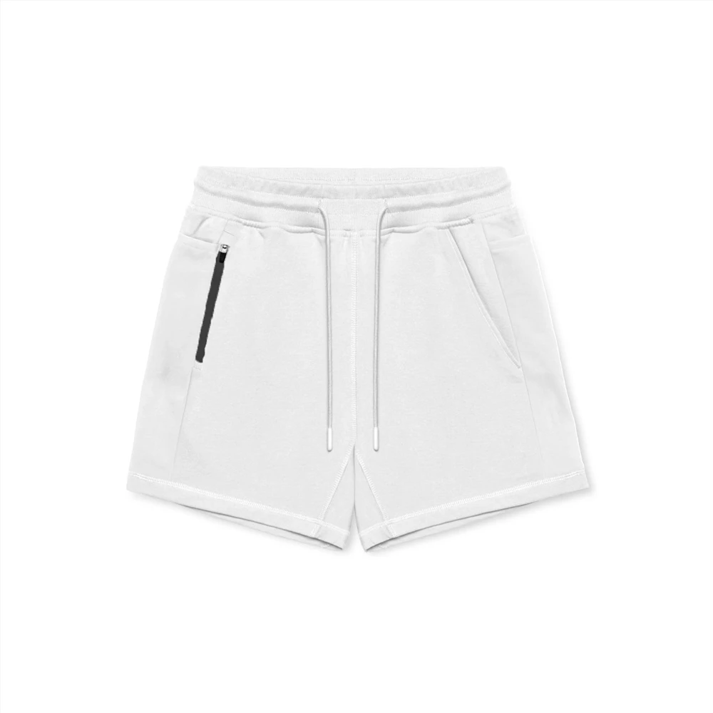 Мужские хлопковые спортивные шорты для бега штаны бодибилдинга короткие фитнеса