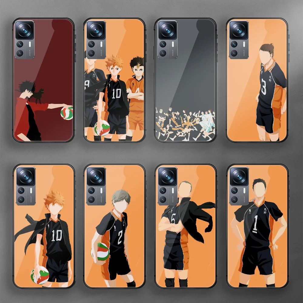 

Haikyuu Karasuno Oya Role Tempered Glass Phone Case Cover For Xiaomi Mi Poco X F 11 12 13 T 3 4 GT Pro Lite Ultra 5G