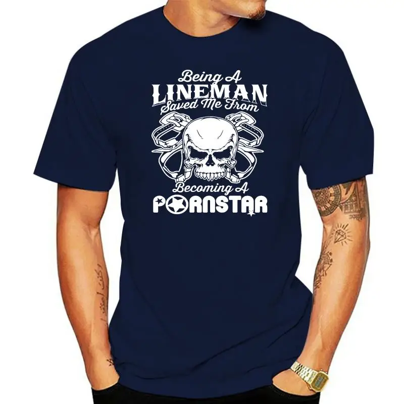 

Men t shirt Being A Lineman Saved Me! tshirts Women t-shirt