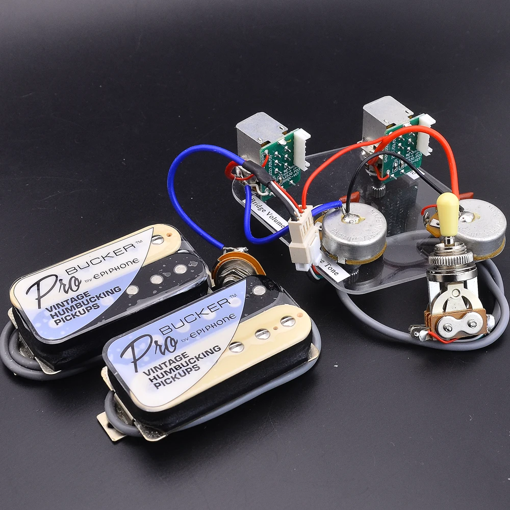 

Оригинальная Подлинная Epi традиционная профессиональная электрическая гитара Alnico Humbucker Pickup Zebra