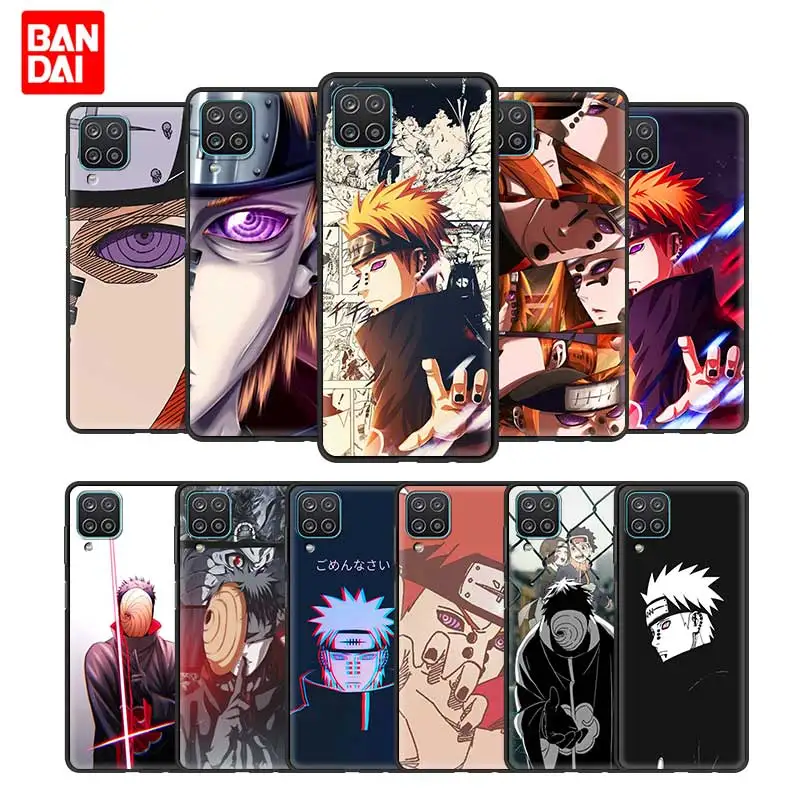 

Naruto Penn Obito Pain Case for Samsung Galaxy A12 A52 A32 A72 A22 A02 A21 A51 A21s A02s 4G 5G Cover Casing Silicone Soft Shell