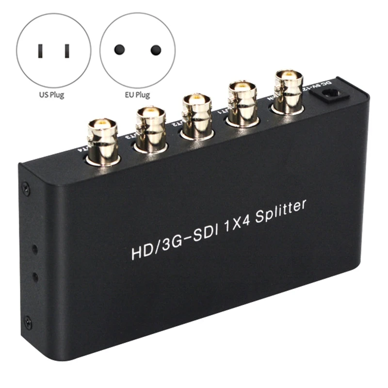 

Сплиттер SDI HD 1080P, увеличение и расширение видео, экран Aplit, один на четыре выхода