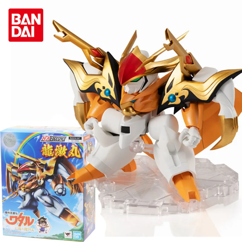 

Bandai Genuine NXEDGE NX Chou Majin Eiyuuden Wataru Ryugekimaru Joints Movable Anime Action Figure Toys for Boys Children Gift