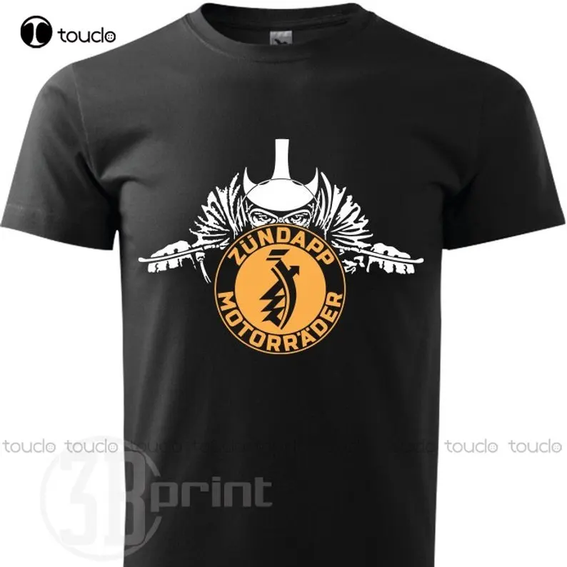 

Zundapp Motorcycle Mens T-Shirt Classic Retro New Men Fashion Short Sleeve Cotton T Shirts