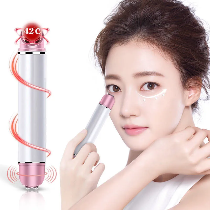 

Beauty Care Eye Massager High Frequency Vibration Ionic Facial Beauty Devices Eye Face Wrinkle Remover Relieves Dark Circles