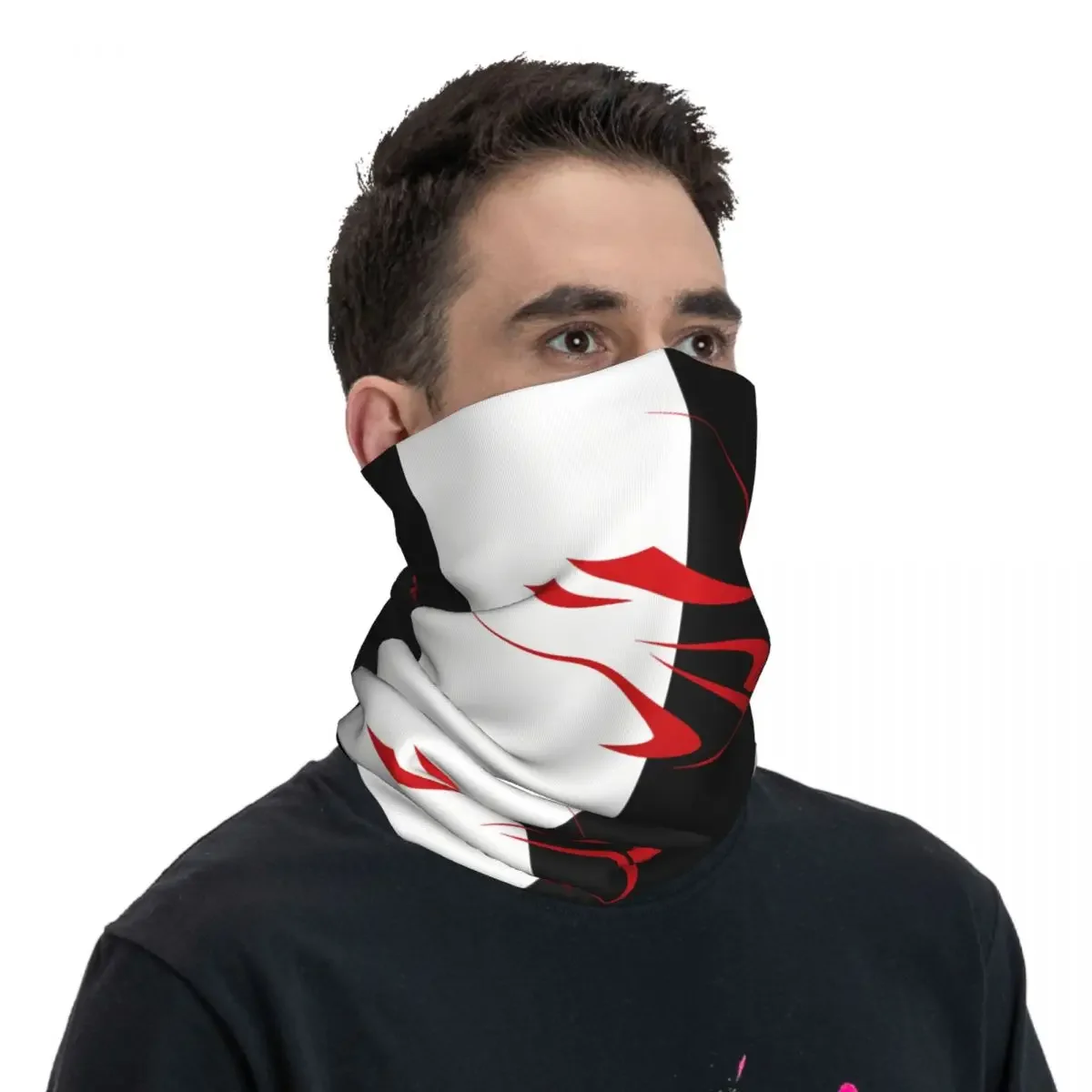 Леопардовый крутой шарф шейный платок маска для лица из полиэстера