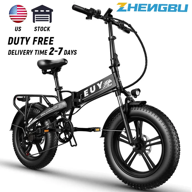 

Складной электровелосипед для взрослых, 750 Вт, 20*4,0, 48 В, Ач