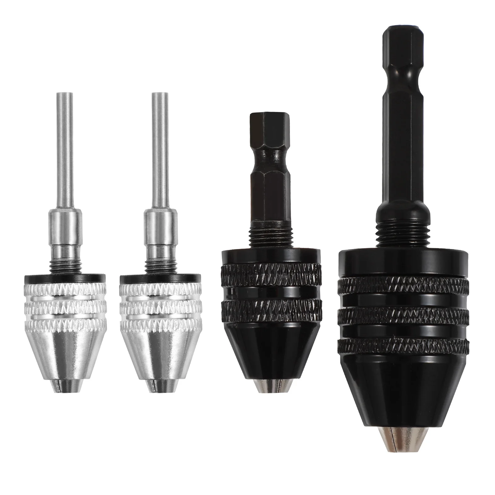 

Chuck Drill Adapter Keyless Jaw Key Mini Rod Conversion Handle Metal Collet Converter Tool Change Screwdriver Aluminum Alloy