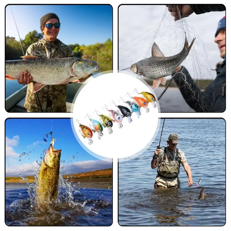 Рыболовные приманки в соленой воде 8 шт. медленно тонущие рыболовные снасти