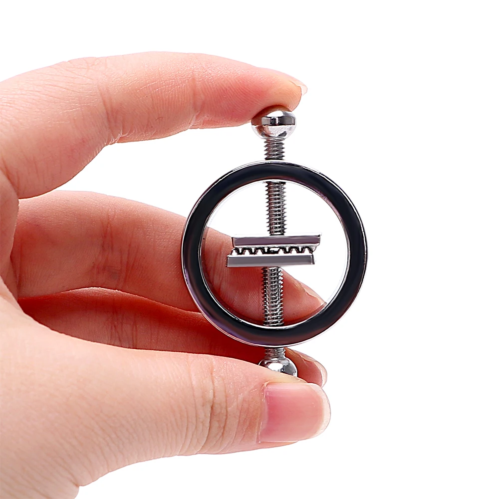 Взрослые секс-игры для подчиненных 2 шт. винты сосков шпильки сексуальный