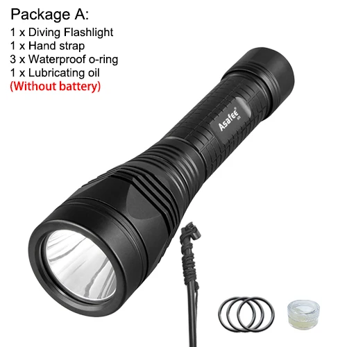 

Asafee A70 P70.2 подводный фонарь 2500lm