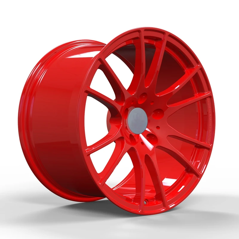 

light weight custom red aluminum alloy wheel 5x114.3 5 Hole Passenger Car Wheels 18 19 20 21 2 inch rims forged