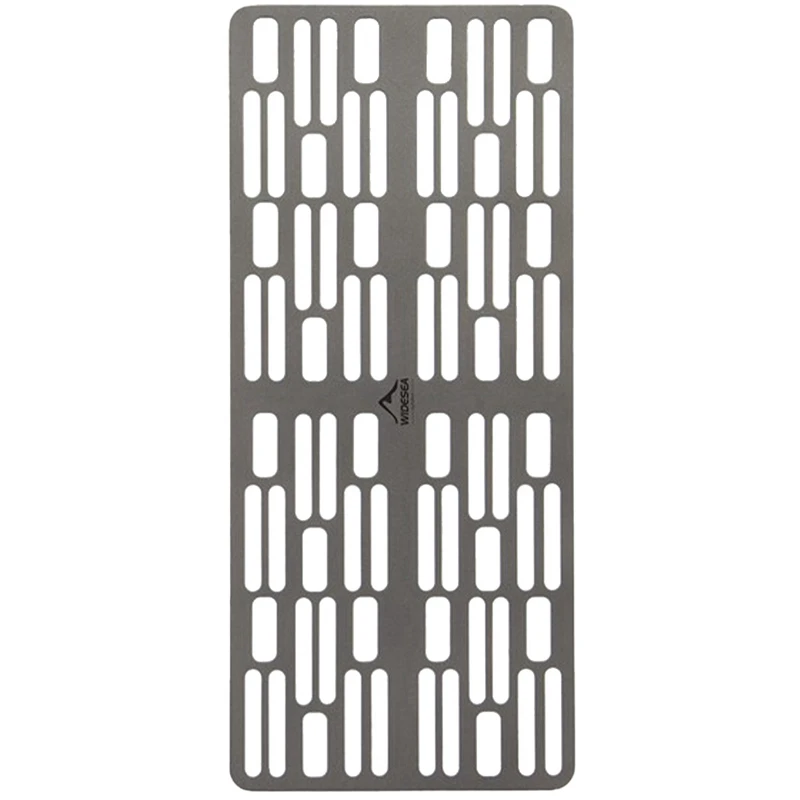 

Hot WIDESEA Camping Gear Titanium Baking Pan Ultralight BBQ Tools Picnic BBQ Outdoor Baking Pan Hiking Titanium