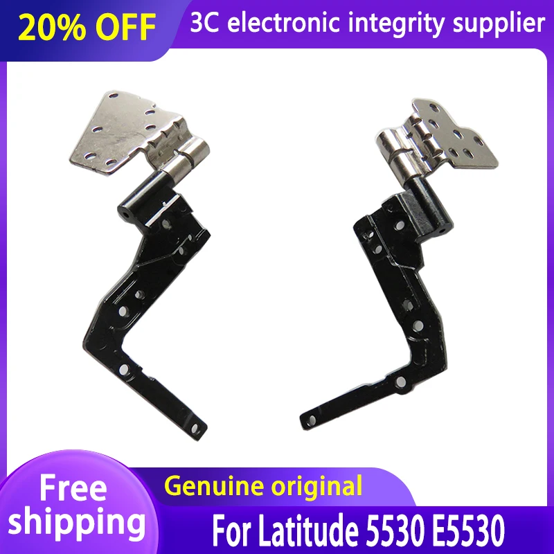 

New Original Hinges For DELL Latitude 5530 E5530 Series Laptop LCD Hinge Left+Right 1 Pair AM0M1000100 AM0M1000200