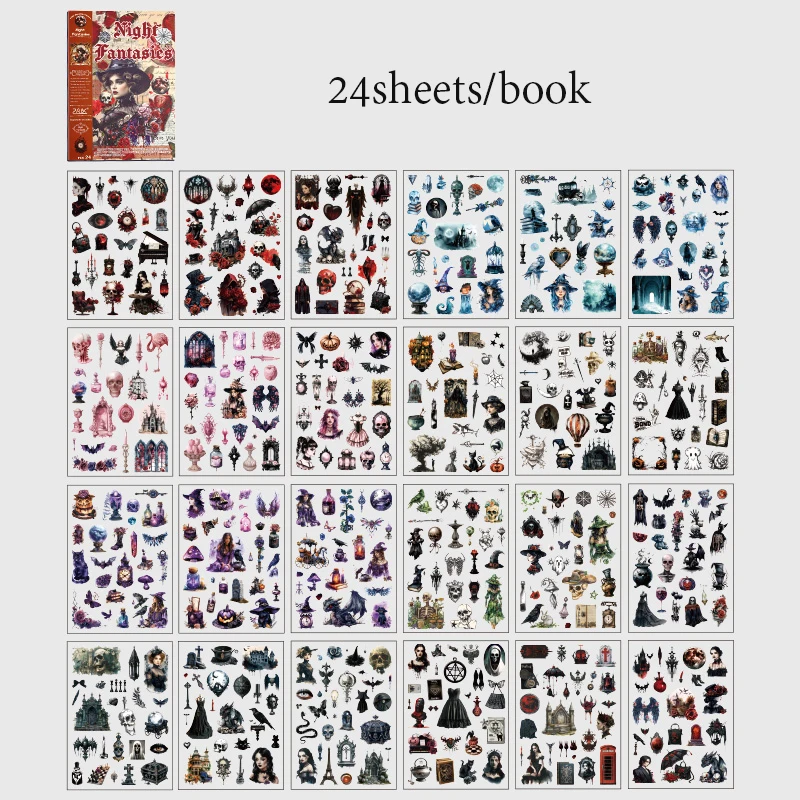 

Стикерный альбом Mr.Paper 4 стилей