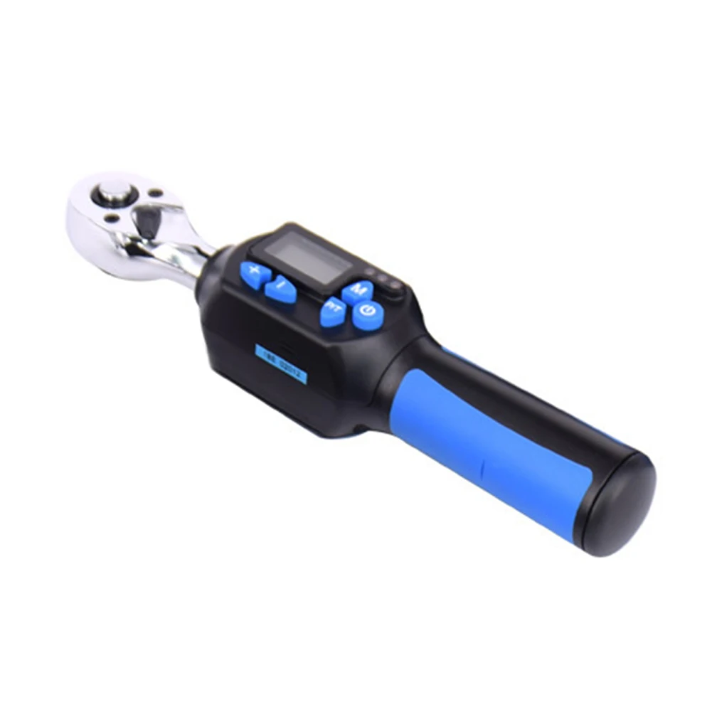 

Torque Wrench Digital LCD Display Hand Tool Ergonomic Straight Handle Mini Battery Operated Back Light Electronic Single Head