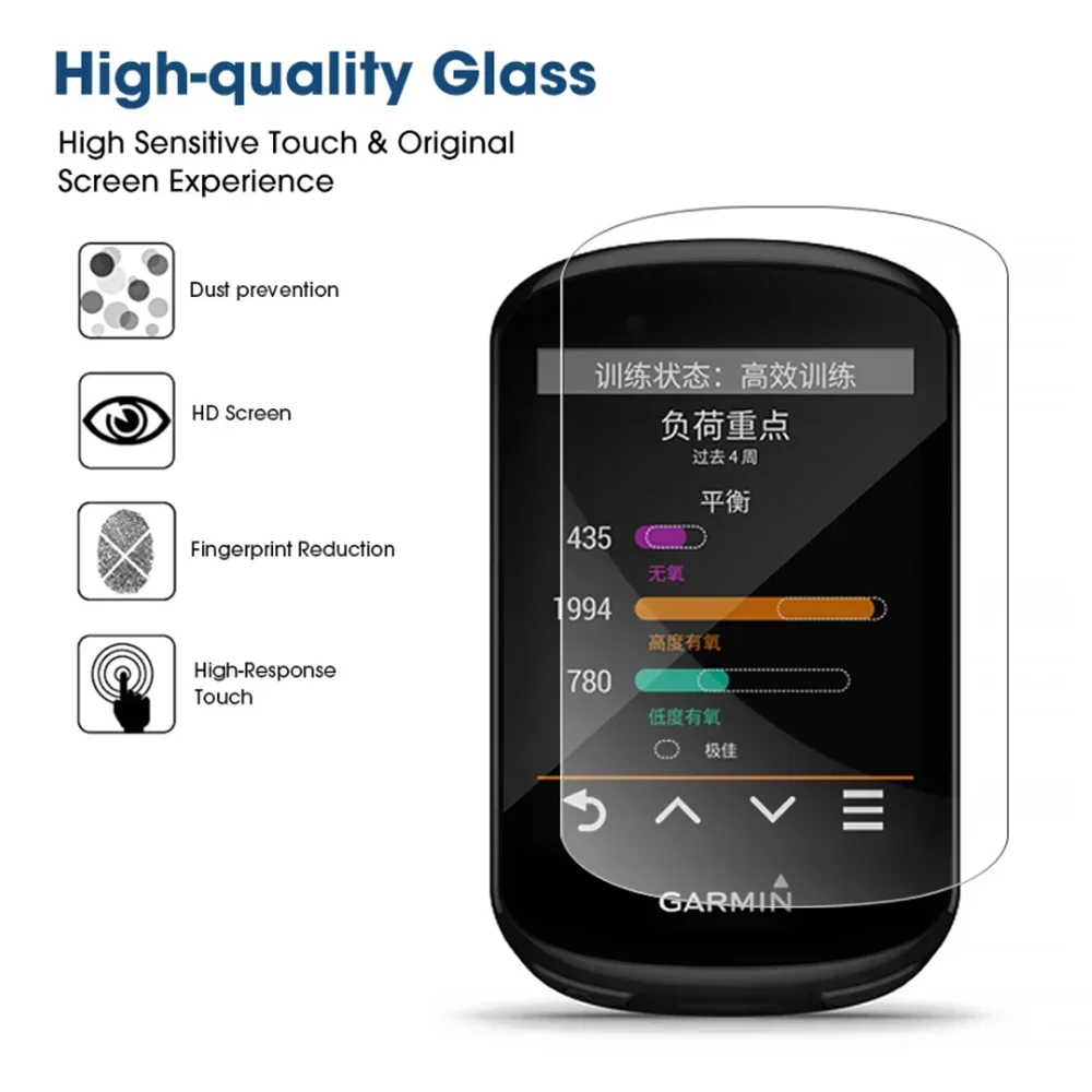 Закаленное стекло для Garmin Edge 540 840 530 830 1040 130 2 шт