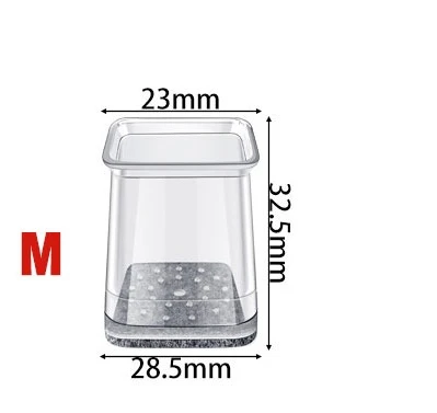 

Прозрачные силиконовые подпятники для мебели