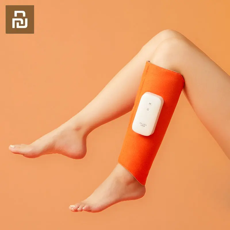 Youpin KULAX Graphene Leg Massager Air Wave Massage Graphene Hot Compress Smart Temperature Control Heating Relax Leg Muscles