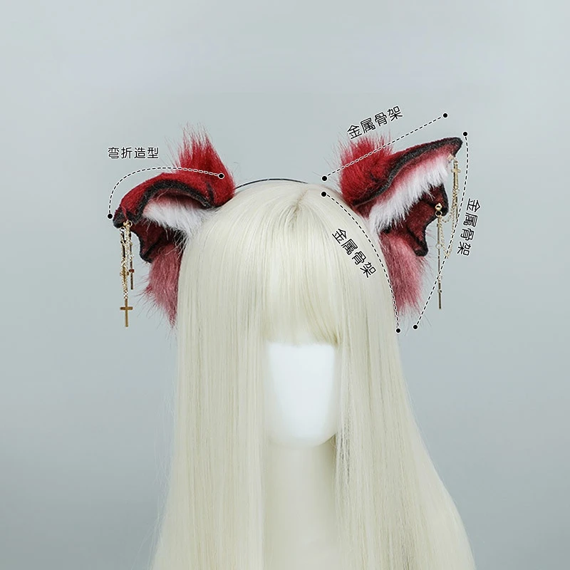 Готические заколки для волос